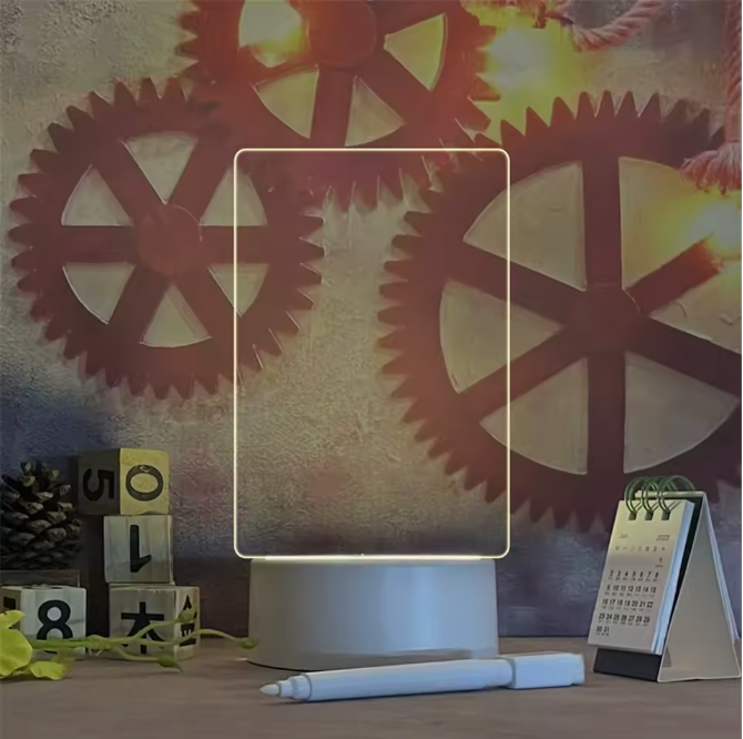 Lámpara LED Acrílica Personalizable