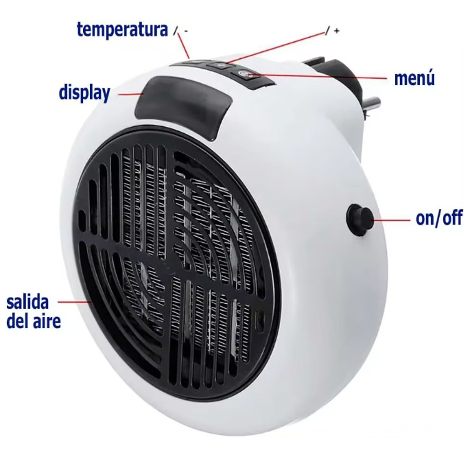 Calefactor Termocerámico Bajo Consumo
